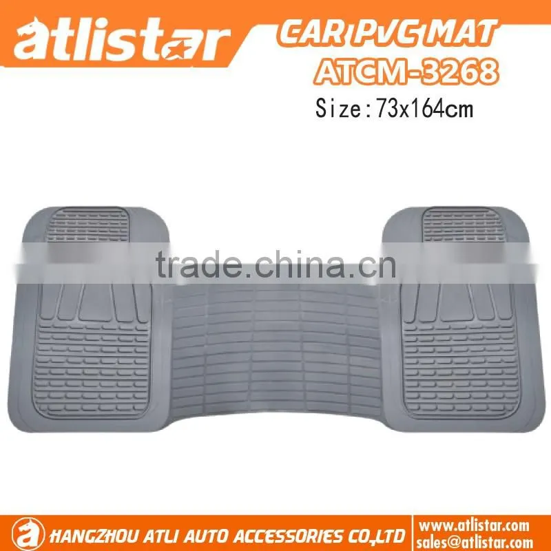 3pcs Heavy Duty Rubber Car Mat