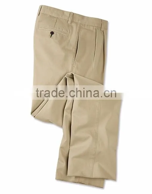 Mens Pleated Khaki Pants (Garment Stock lots / Apparel Stock / stocklots / Garment Apparel from Sri Lanka)