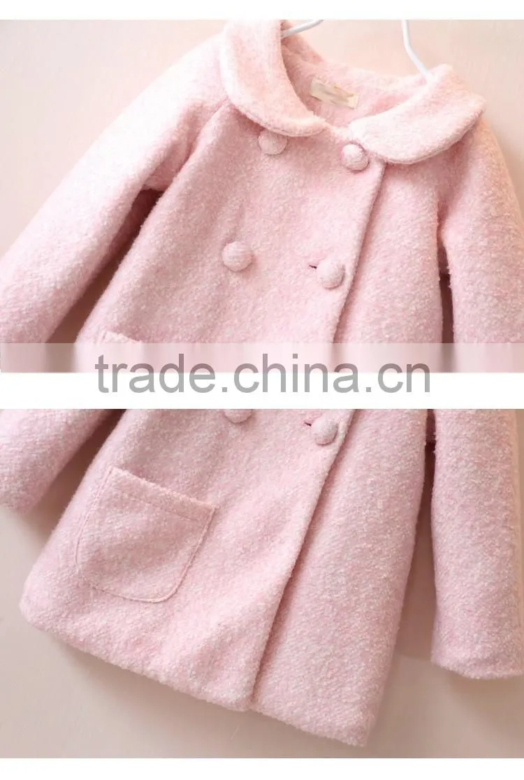 Latest Design Children Winter Dress Coats For Girls