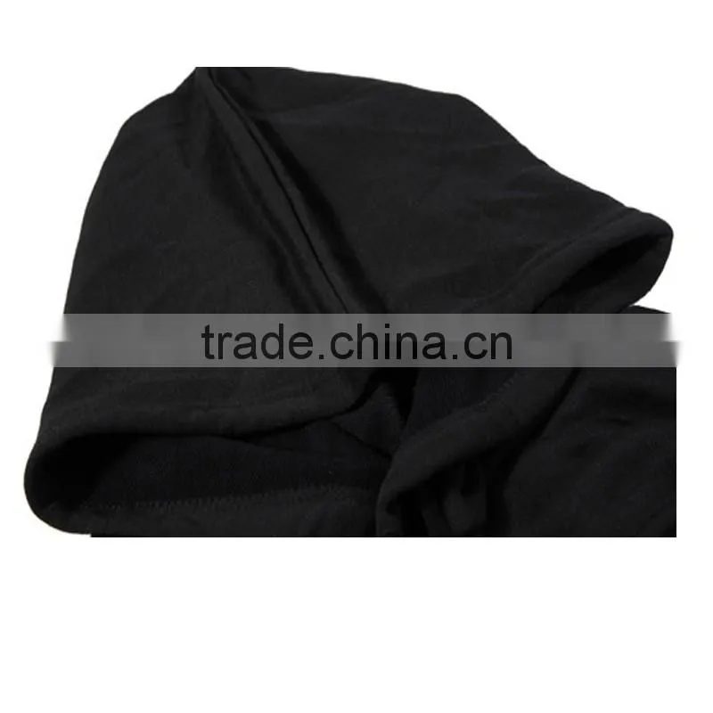Hot 2016 New Arrival Black Men's Cloak Hooded Male Streetwear Sweatshirts Hip Hop Spring Full Sleeves Clothing,Christmas sweater