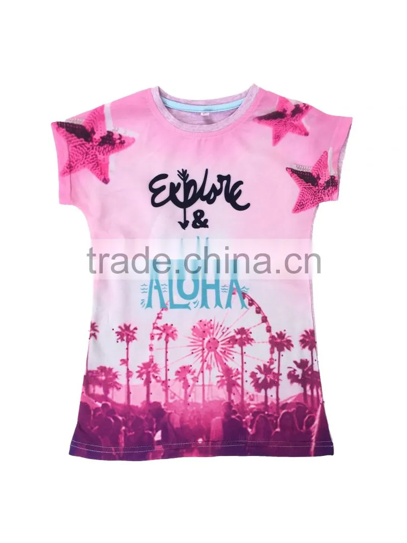 Hot selling birthday girl t-shirt wholesale online