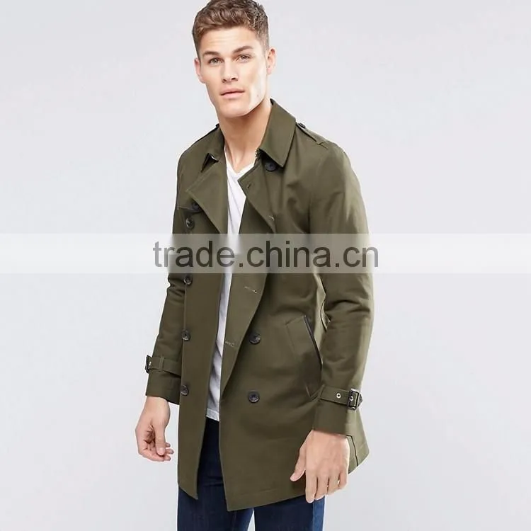 Fine Workmanship Double-breasted fashion winter coat factory