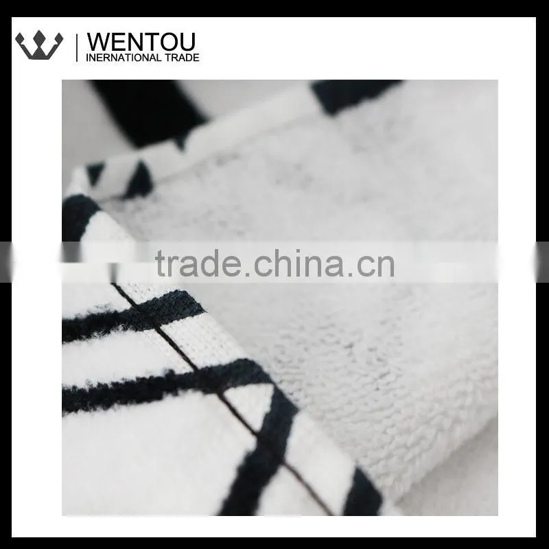 Unique Geometric Pattern Cotton Bath Towel