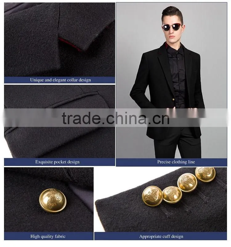 Office Uniform Designs Men Stylish Slim Fit Korean Suit