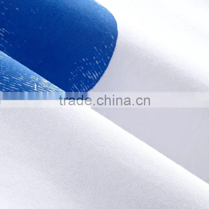 100% cotton custom print t-shirt with logo