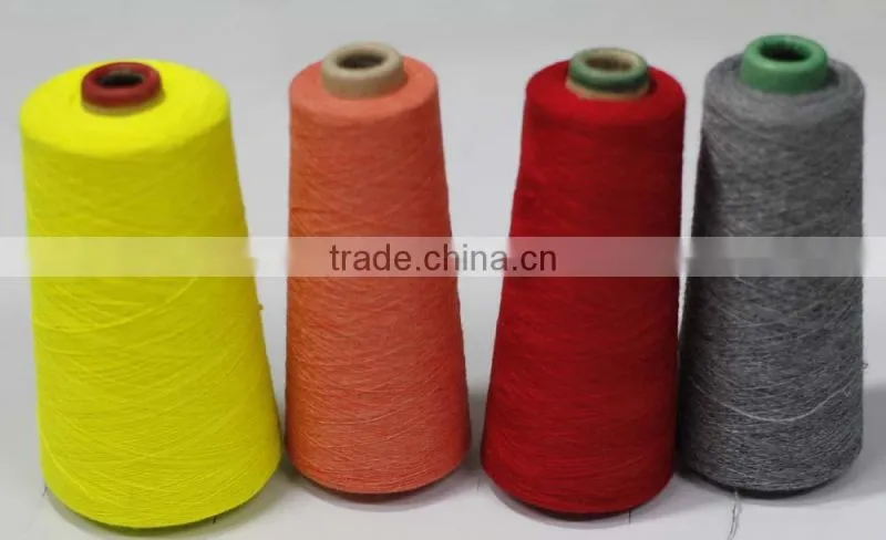 Fireproof modacrylic yarns