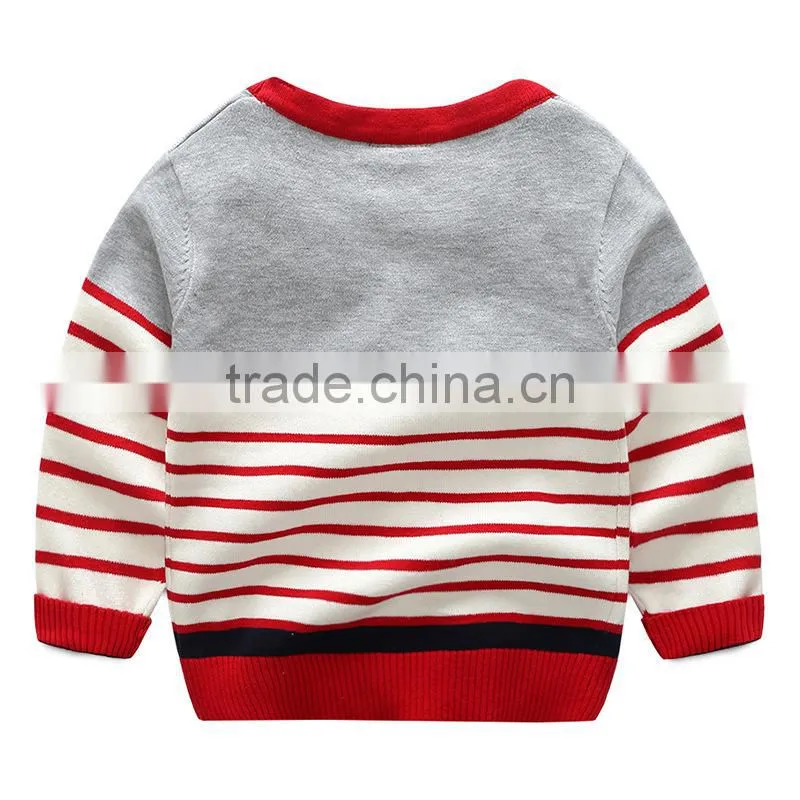 2016 High quality low price children's wool sweater set