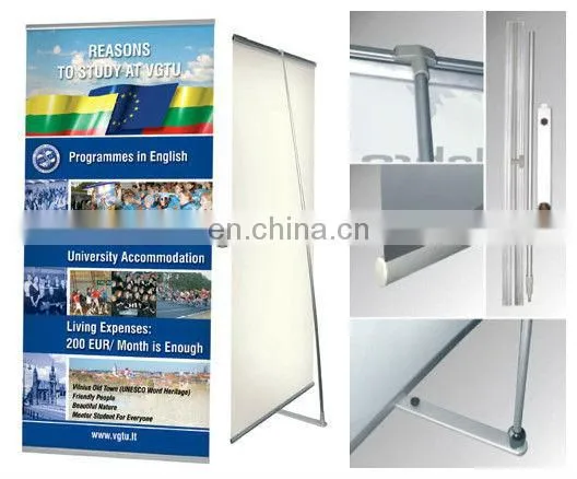 Aluminium Alloy L Banner Stand