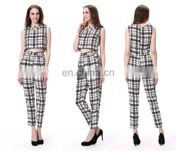 Wholesale Summer Formal Pants Suits For Women In Guangzhou