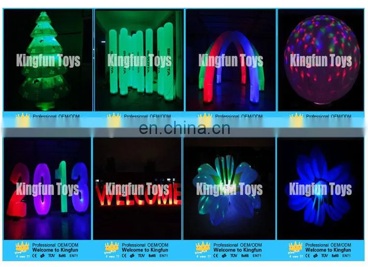 Led infatable deractive star for stage/pub/bar/event/festival