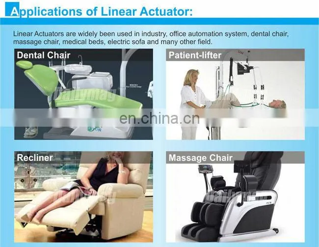 Medical Used Linear Actuator electric linear actuator 24v
