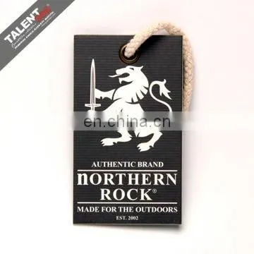 custom special designprinted paper hang tag for jeans
