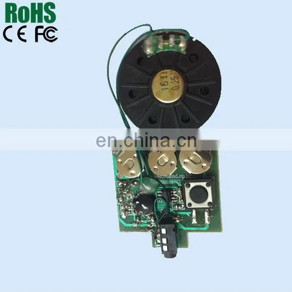 Factory price pre-record voice card module/sound module for card/music chip