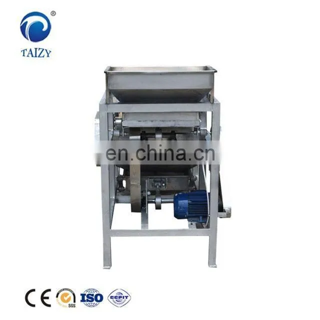 Automatic Cashew Nut Almond Peanut Slicing Cutting Chopping Machine