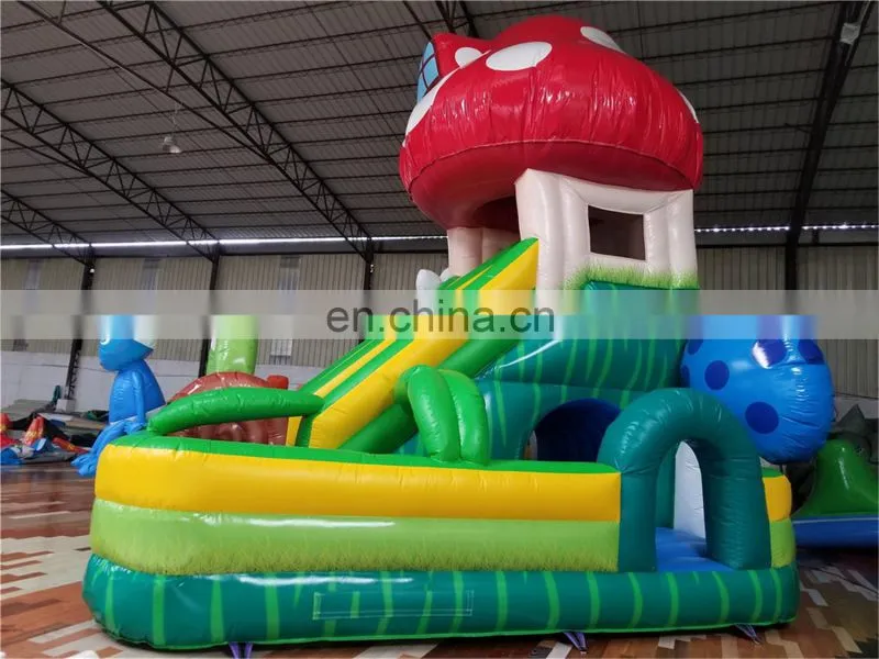 guangzhou inflatable castle bounces and jumping slide for sale