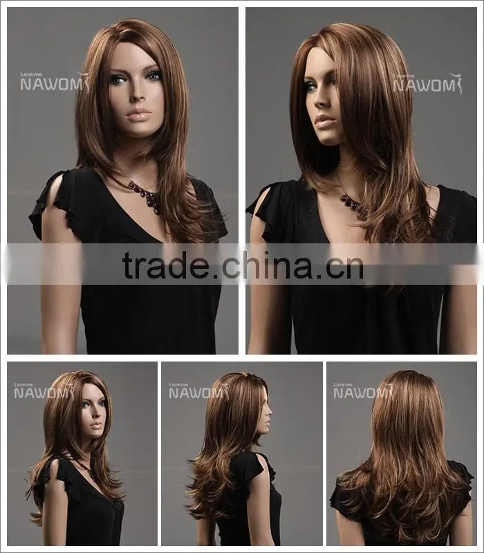 long straight hair female wigs hair