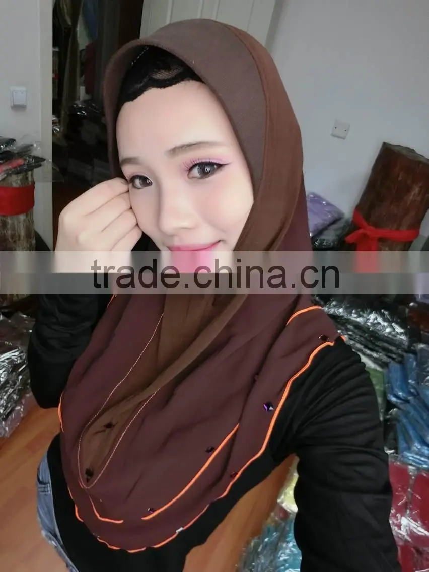 A484 New Arrival Gorgeous Islamic Scarves Hijabs