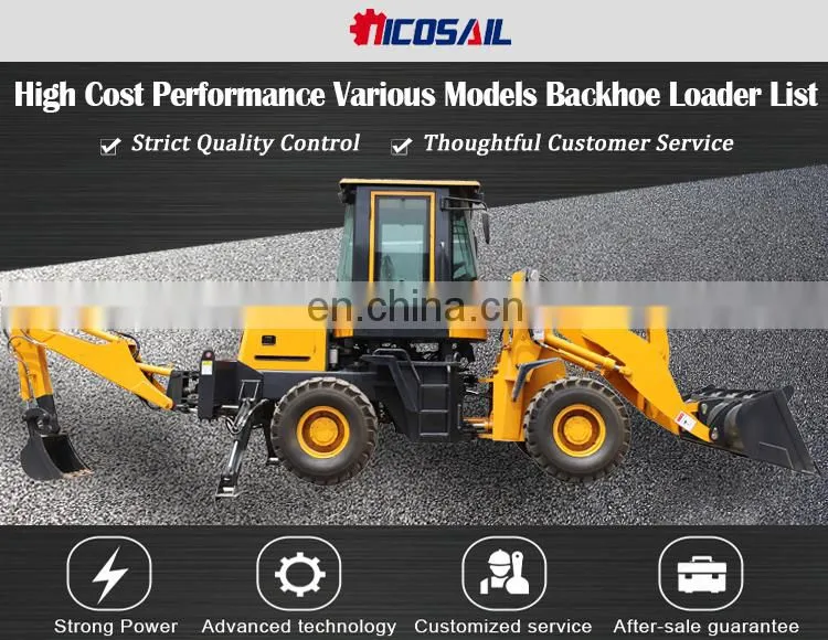 Multifunction backhoe front end loader compact backhoe loader and backhoe