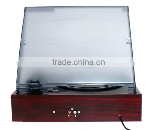 Classic Vintage Design!!! Simple Turntable& Vinyl Record LP& Gramophone with PC Link