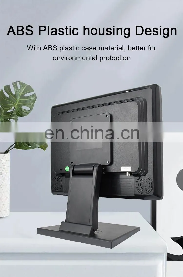 15 ''tragbare display 1024*768 open frame capacitive touch screen monitor wall mount touch screen monitor
