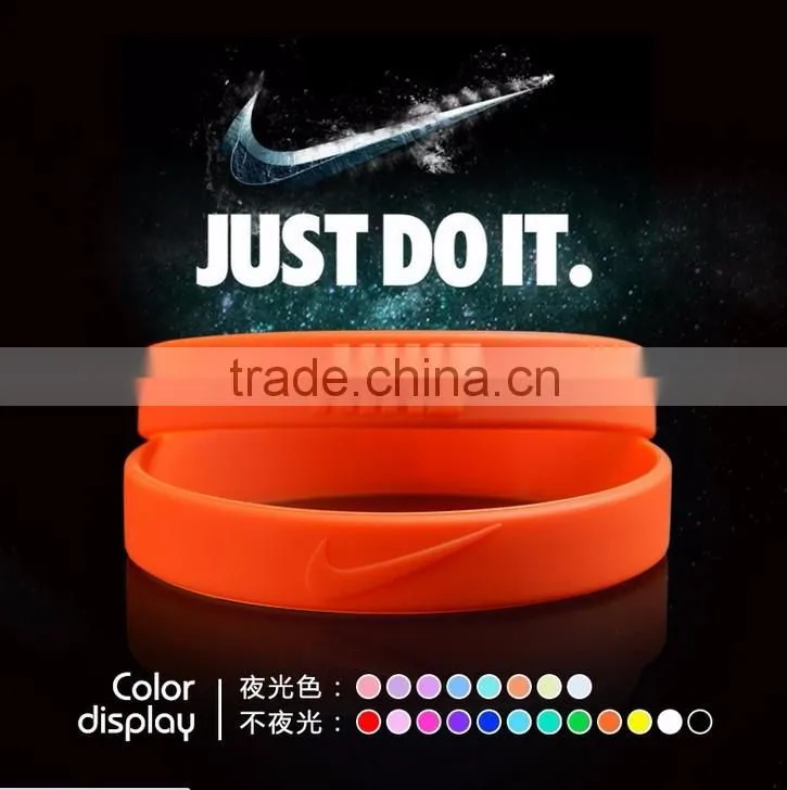 2016 new arrival bracelet silicone rubber bead bracelet women's dress bracelet factory price