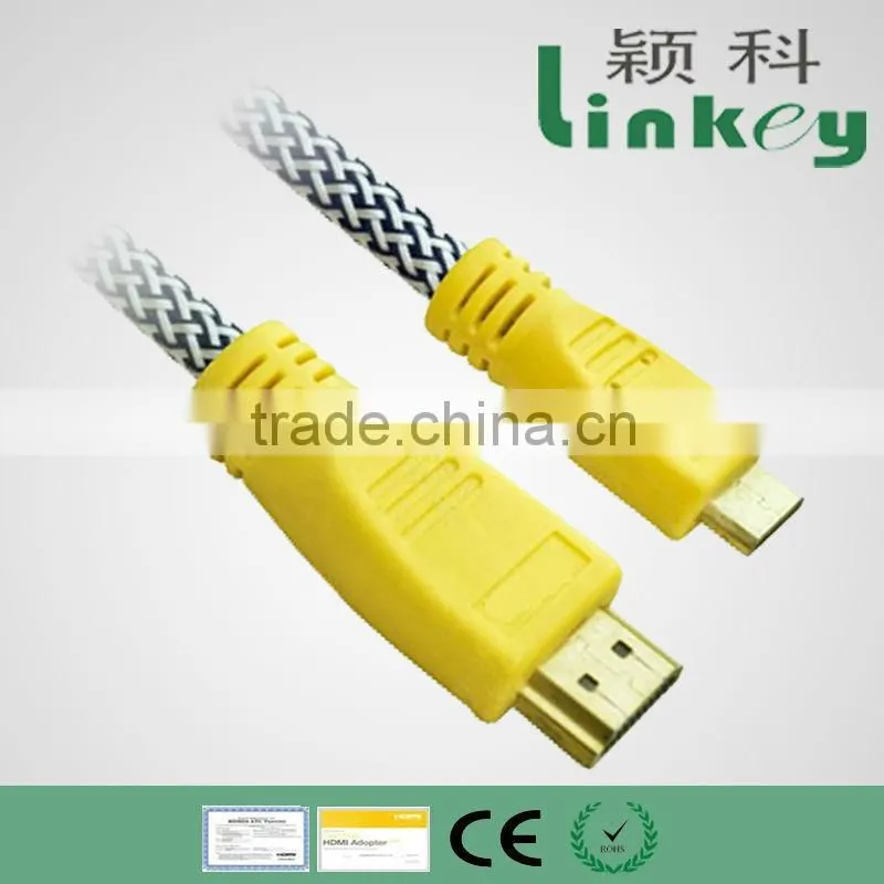 Micro hdmi cable support 1080P HDTV DVD PS3