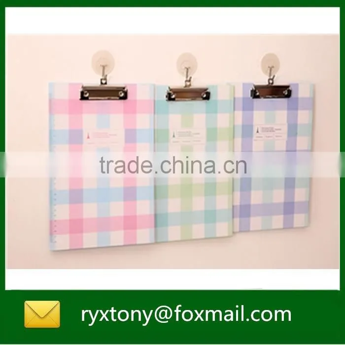 Customized menu clipboard with storage