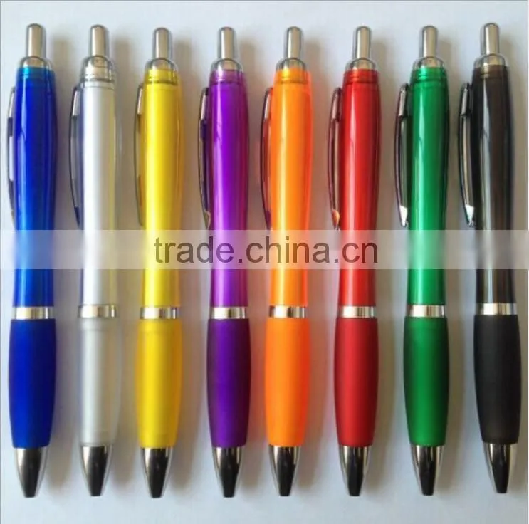 The most popular plastic ball pen with metal clip