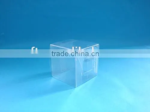 Transparent square gift box,cheap empty box