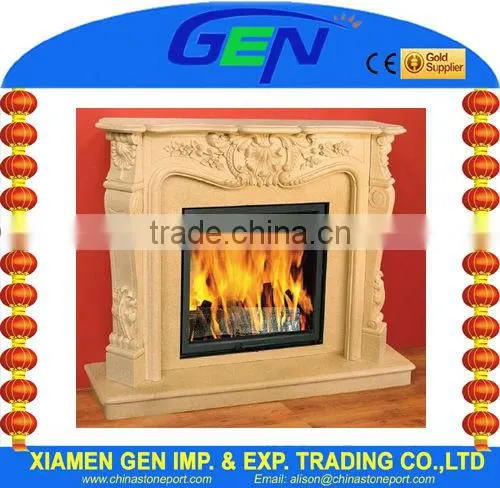 Austria marble fireplace