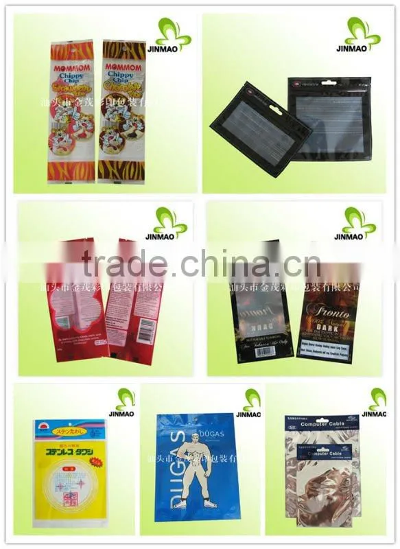 BOPP header bags packaging