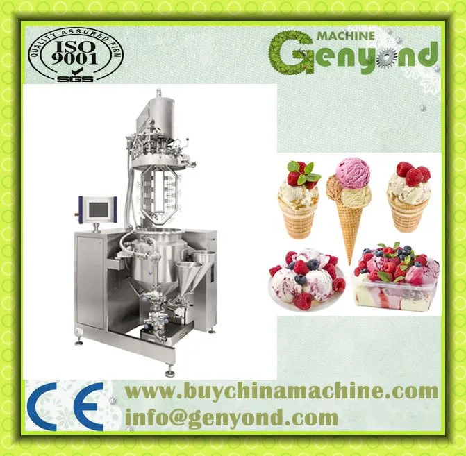 Vacuum Homogenizing Emulsifying Mixer Machine