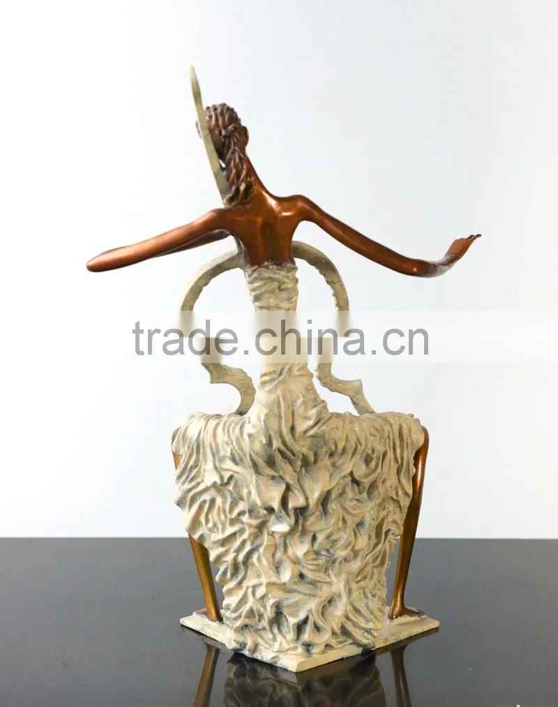 Patented Home Decoration Bronze Figure Statue Abstract Sculpture