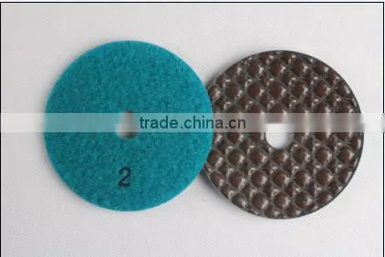 dry polishing pad