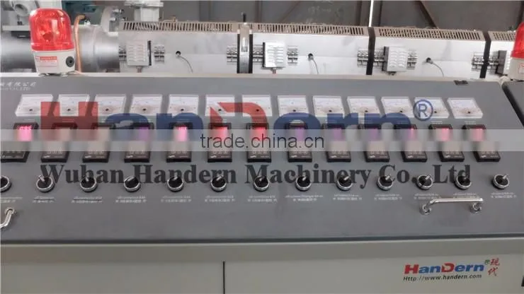 Single layer plastic pvc sheet extrusion line