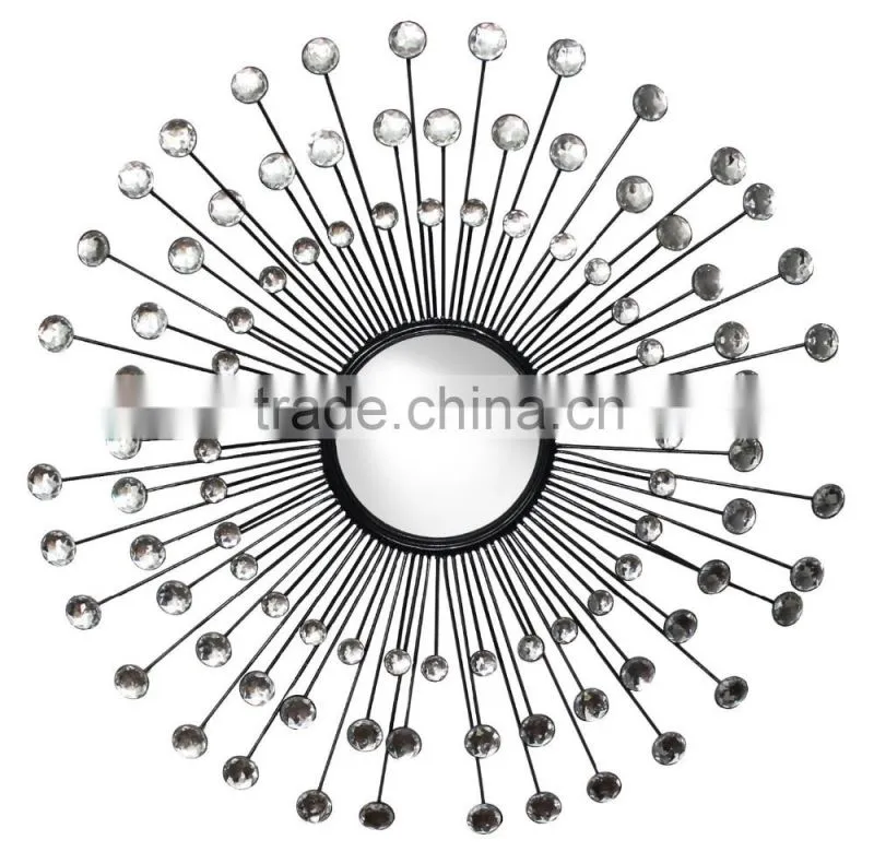 Sun shaped wall mirror,original fashion decorative mirror