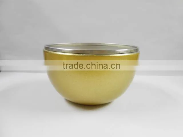 Painted Apple Shape Stainless Steel Spice Jar