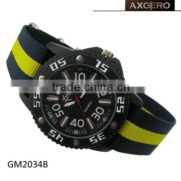 nylon strap wrist watch western watches with prices