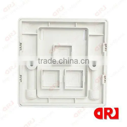 Made in China 3 ports fiber optic faceplate