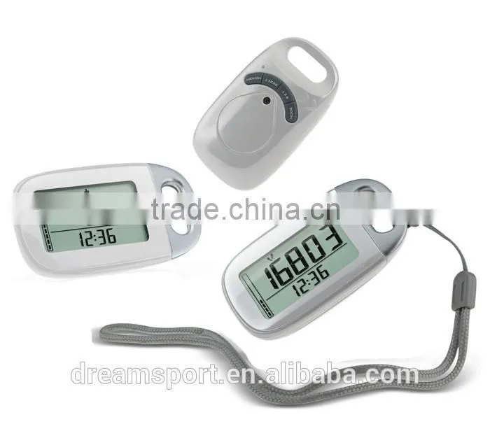 New 2016 3D Walking Pedometer Activity Tracker Multi-colors Monitor Daily Step Count, Distance Travelled (miles or km)