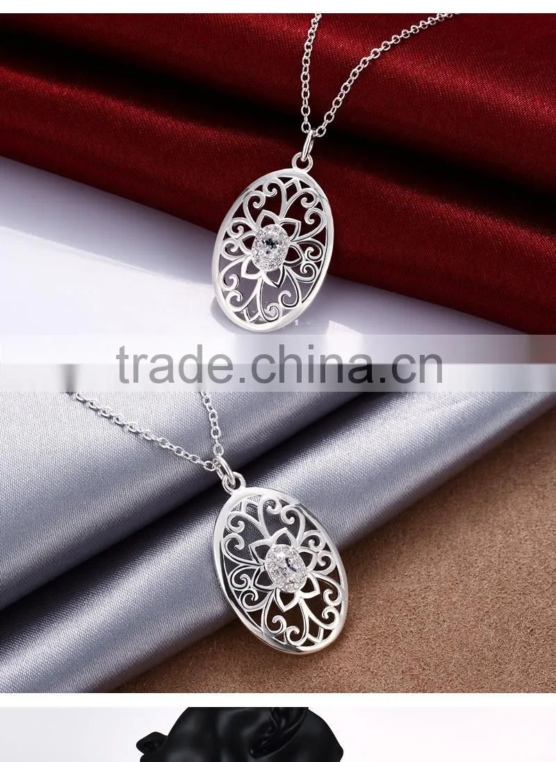 Jewelry Silver Chain Necklace Trendy Women Necklace Jewelry Wholesale Fashion Jewelry