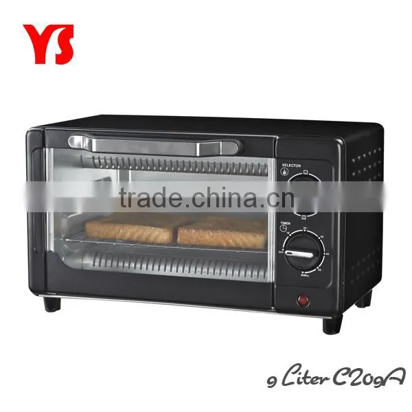 2013 hot selling new desgin 9L mini toaster oven