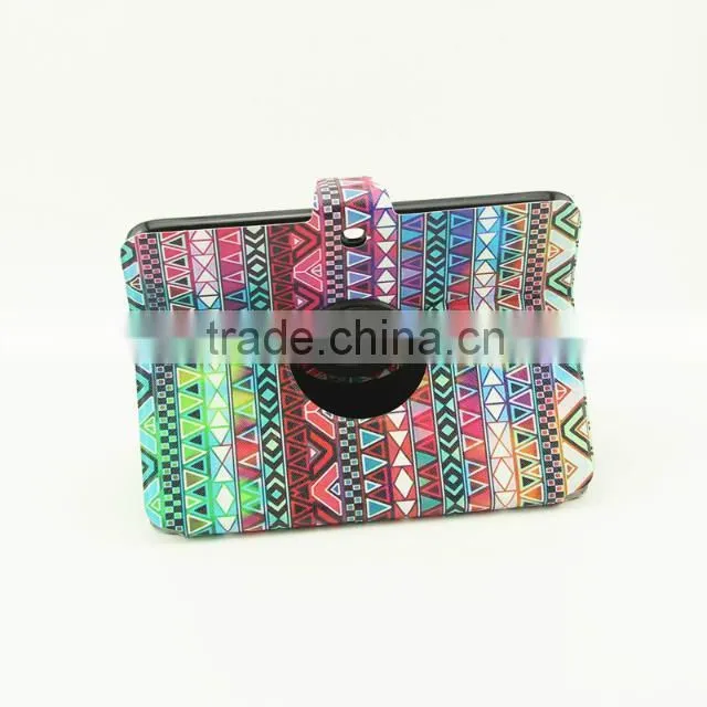 Aztec printed stand leather cover case for samsung galaxy tab 3 10.1 p5200