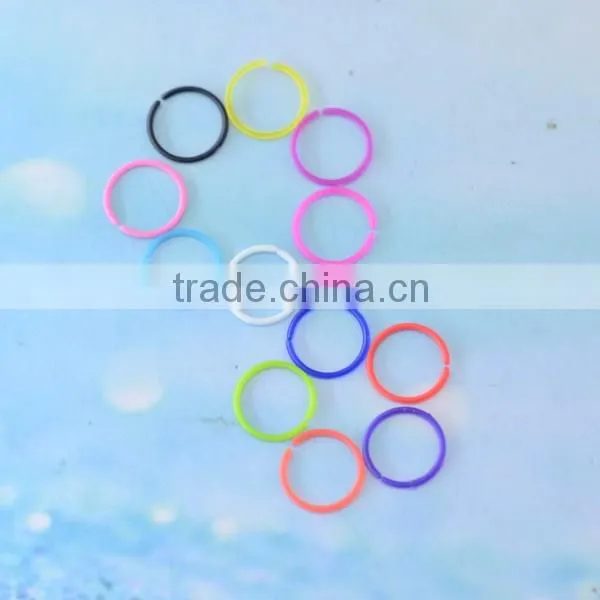 Color Round Shape Body Jewelry Designs Of Nose Rings
