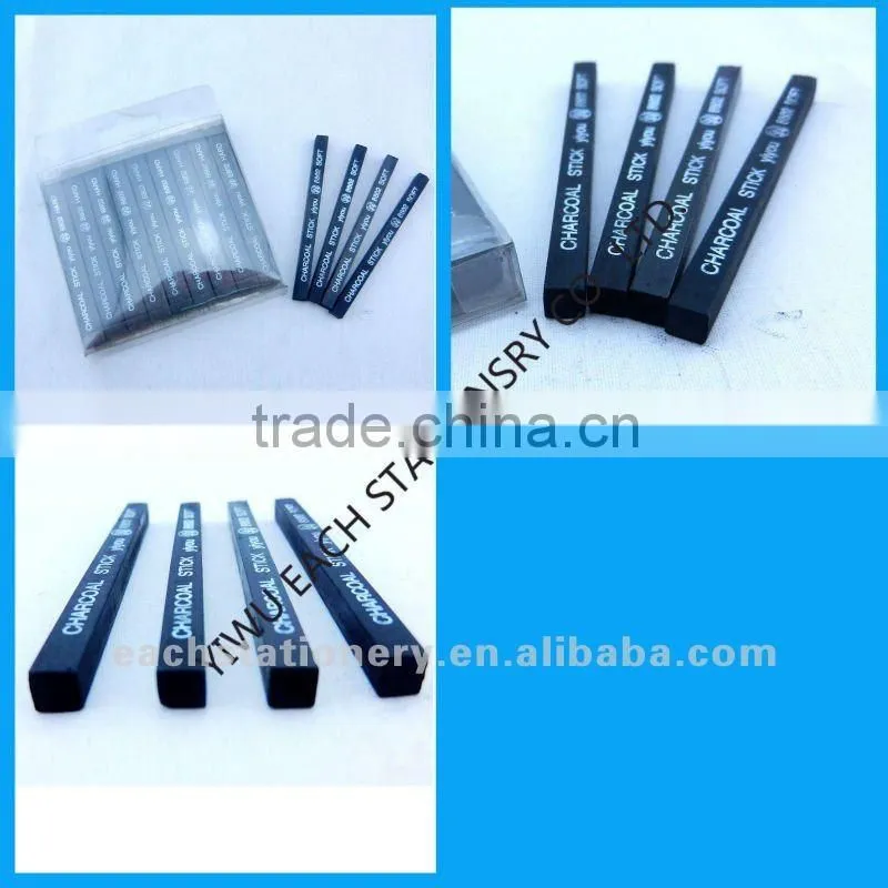 2014 promotional 7inch square glitter pencil set logo available