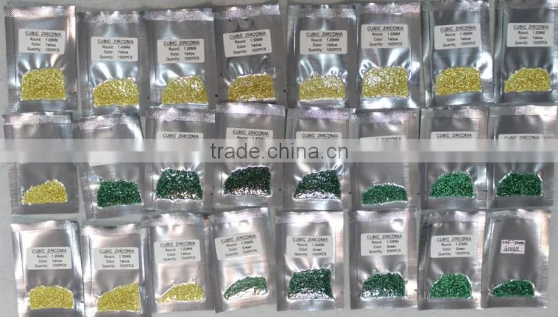 Top Quality 0.9-3mm Round Cubic Zirconia,Fancy Cutting Semi Precious Gem Stones, CZ Stonefor Jewelry Design
