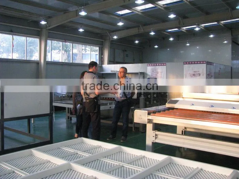 CNC grinding and polishing machine/glass straight-line polishing machine with 9 motors
