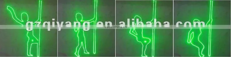 J2-G100 ilda 20k 100mw animation green laser dj