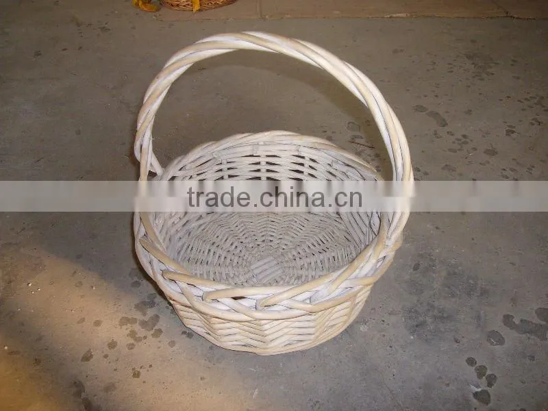 different size and color beautiful willow basket