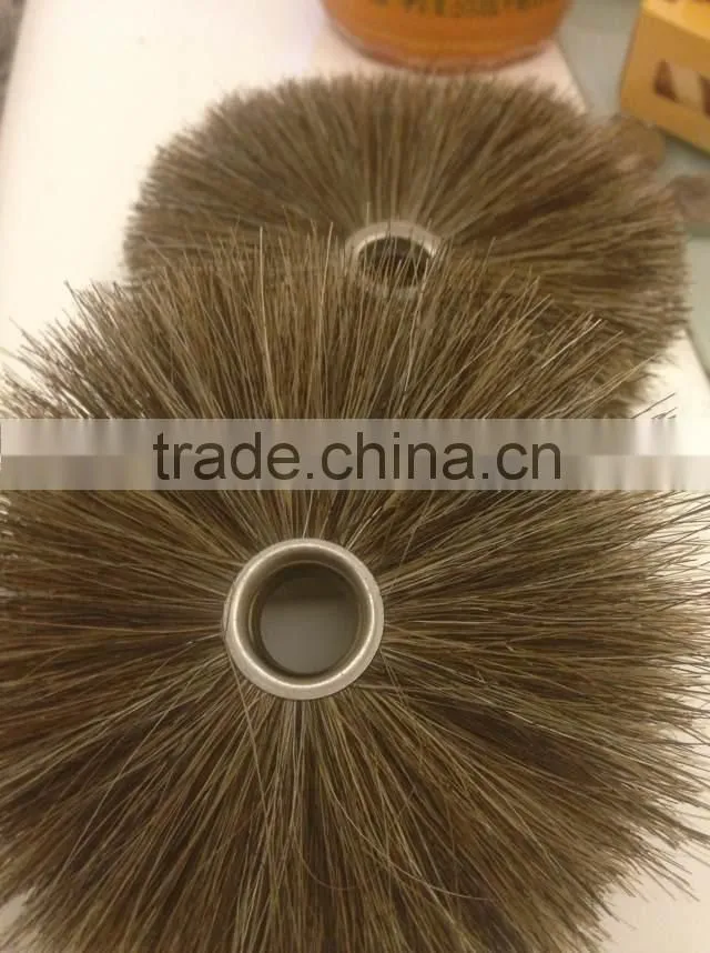 Abrasive Filament Wheel Brush / Circle Polishing Brush/wax polishing brush